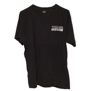 212 Men's Black "The Little Voices Make Me Play Drums!" T-Shirt Size Large